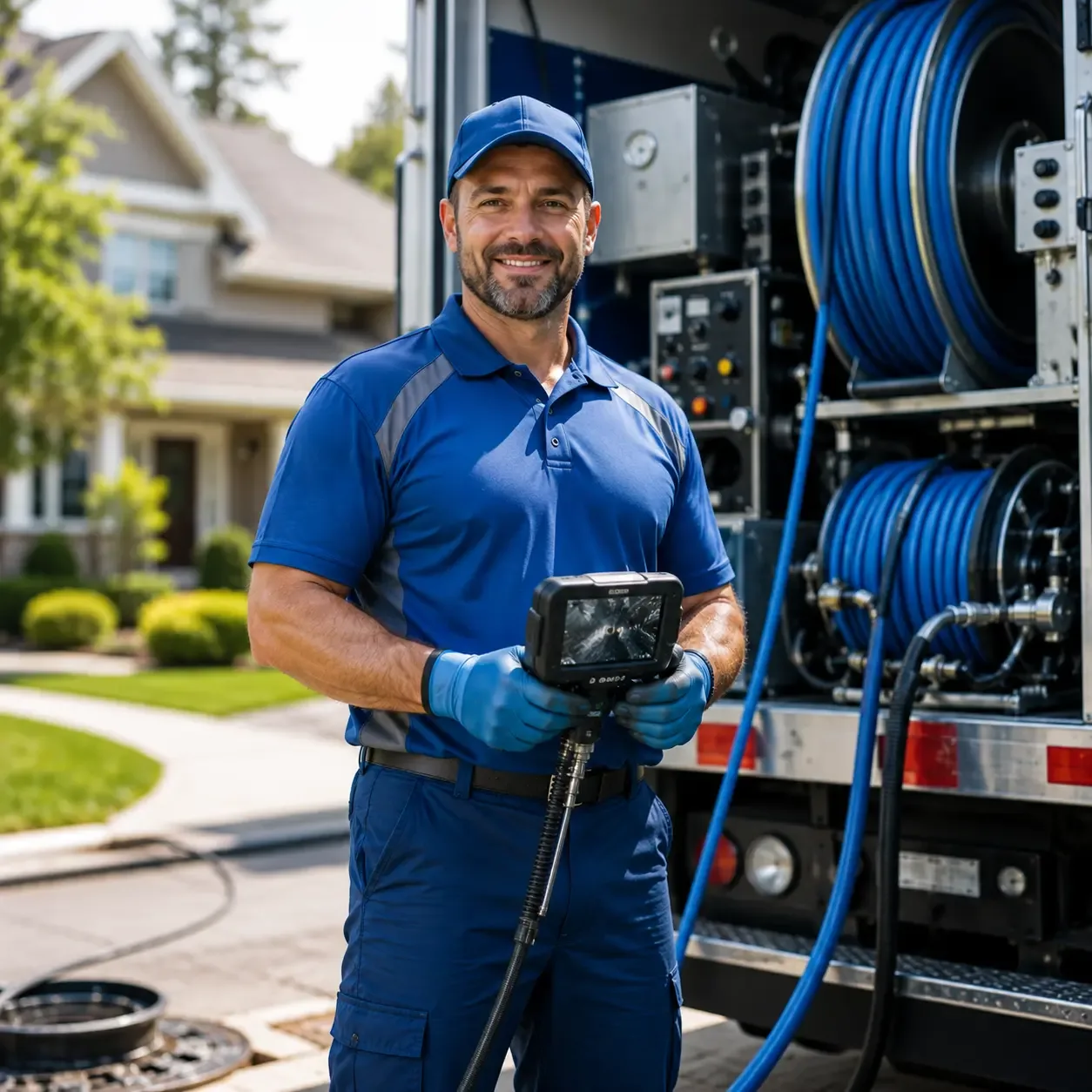 Local outdoor drain cleaning specialists in Porterdale, GA